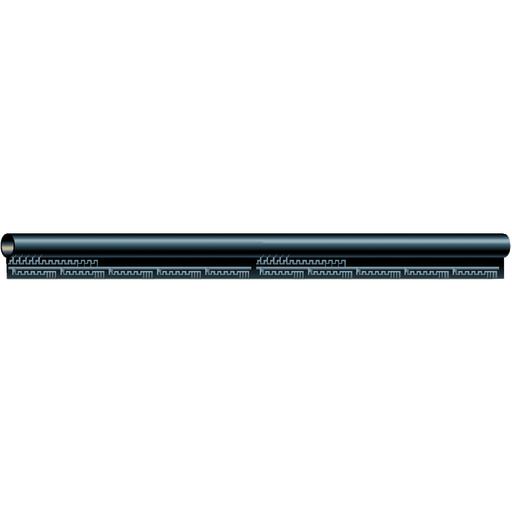 Rolă bandă picurare FLUVIA ⌀22.5cm-D10cm-8mil-2l/h/m L1700m